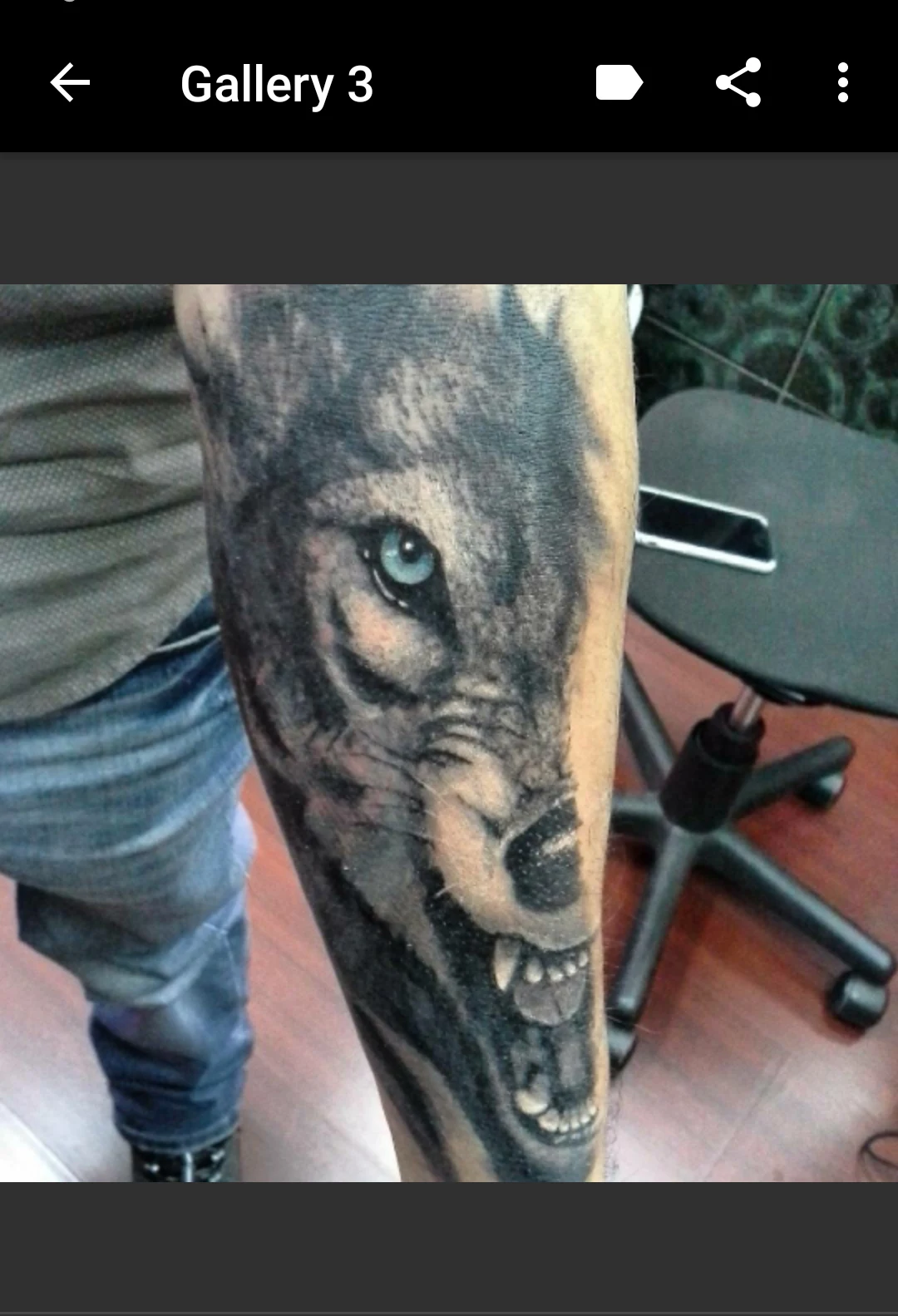 Wolf Tattoos screenshot